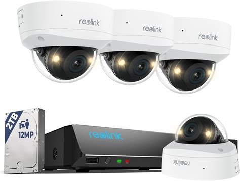 Amazon.com: Reolink 4K Security Camera System with PT Auto-Tracking ...