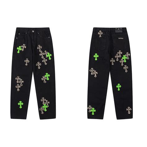 Chrome Hearts Black Jeans | Chrome Hearts