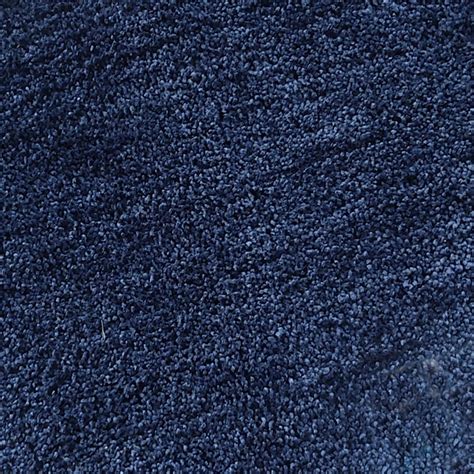 Essential Cut Pile Navy Blue Bath Rug, 17x24