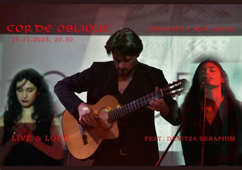 Corde Oblique (ft. Denitza Seraphim) Live in Sofia (BG) Live & Loud ...