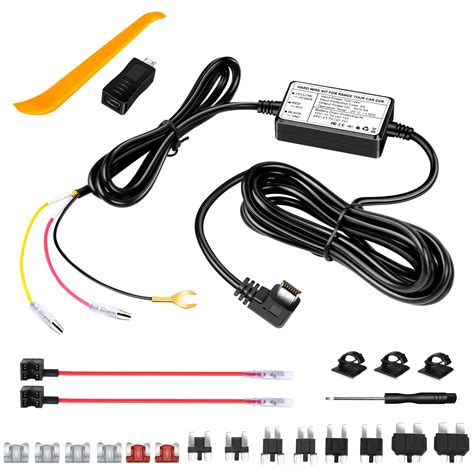 Buy Range Tour Dash Cam Hardwire Kit Mini USB,12V-24V to 5V Car Dash ...