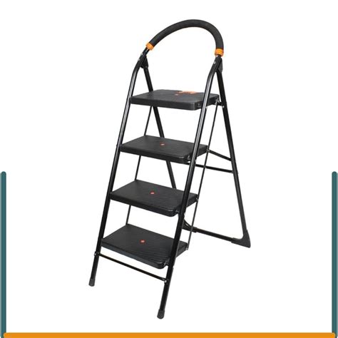 KBG INNOVATIONS - Ladder for Home - Foldable 4-Step Ladder for Home Use ...