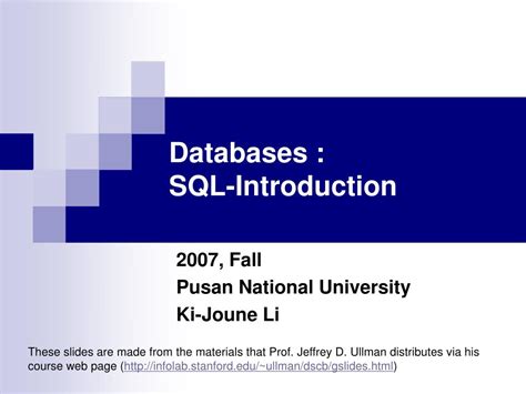 Image result for Introduction to SQL