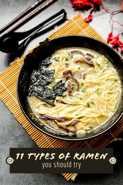 11 Types of Ramen you should try - Ang Sarap