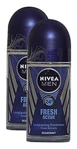 Buy NIVEA Big Bazaar Combo - Men's Deodorant Fresh Active Roll On, 50Ml ...