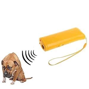 3 in 1 Ultrasound Pet Dog Repeller Anti Barking Stop Bark Training ...