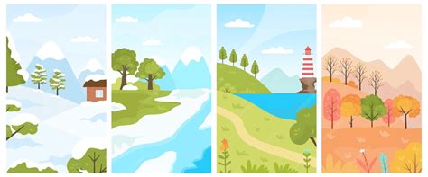 Image result for Spring/Summer Fall/Winter Cartoon