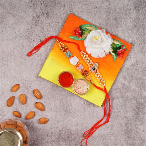 Roli Chawal Platter Handmade for Pooja, Rakhi, Diwali Platter ...
