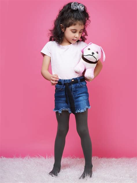 Dark Grey Girls Stocking – Next2Skin.in