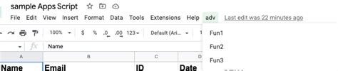 Image result for Examples of Apps Script Codes