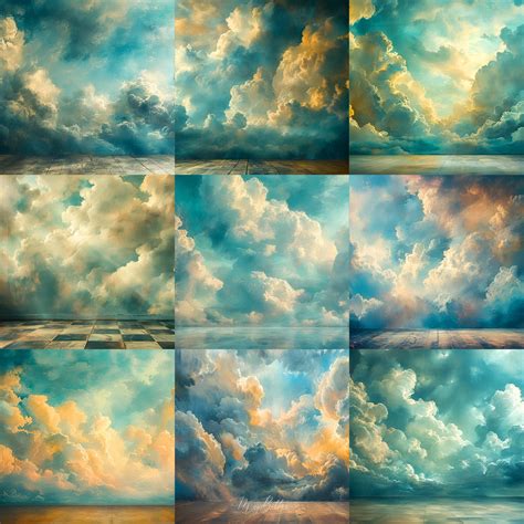 Baroque Studio Sky Background Bundle – Meg Bitton Productions