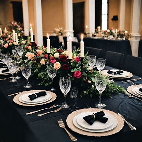 25 Black-Themed Wedding Ideas To Wow Your Guests