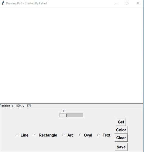 Python How to Make a Simple Drawing GUI 的图像结果