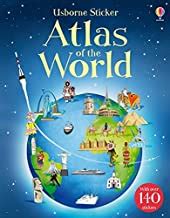 Usborne : Sticker Atlas of the World - Paperback