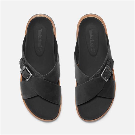 Mens Black Sandals
