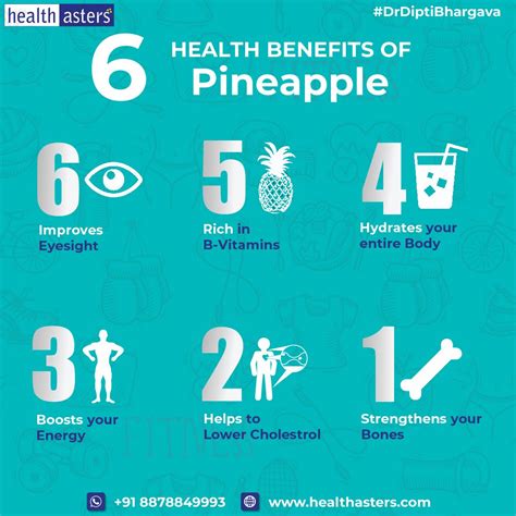 Health benefits of #pineapple🍍 | Pineapple health benefits, Health benefits, Pineapple benefits