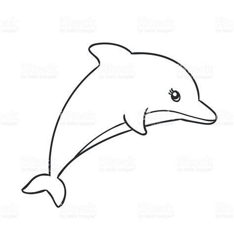 Dolphin Drawing Easy at GetDrawings | Free download