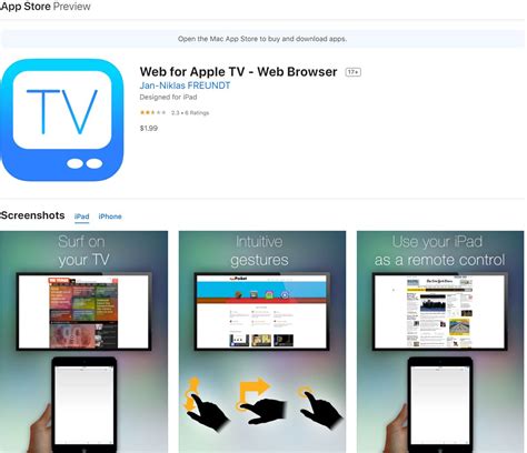 Web Browsers on Apple TV [How To Use Them] - Alvaro Trigo's Blog