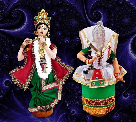 DollsofIndia Manipuri Dancers Photo - Unframed Multicolor Photo Print ...