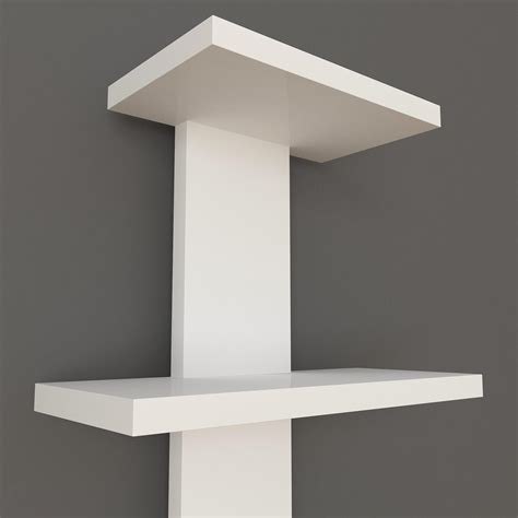 Buy Helios Reynan Twist 3-Tier Wall Shelf - White from Helios by Home ...