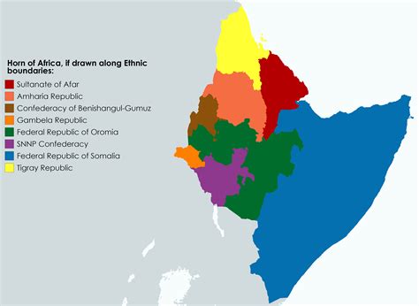 Ethnic Groups In Africa Map