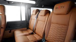 2015 STARTECH Sixty8 based on Land Rover Defender - Interior Rear Seats ...