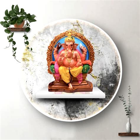 Buy CARPENTA Ganesha Statue Handmade Polymarble Statue Lord Ganpathi ...