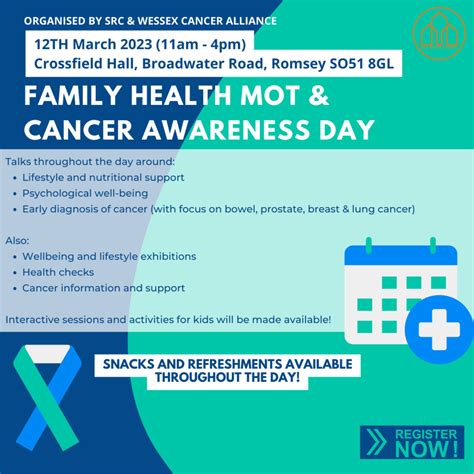Health MOT and Cancer Awareness Day - Welcome to Wessex Cancer Alliance