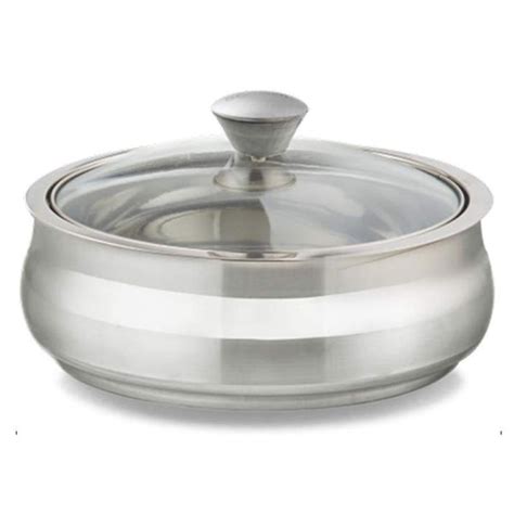 Buy Borosil Servefresh Handi Server Casserole 800 ml SF0800GLHS11 ...