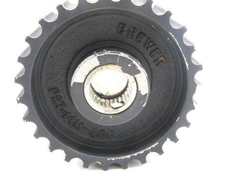 NEW BREWER MACHINE P27-14M-40F FLANGE PULLEY IDLER P2714M40F - SB ...