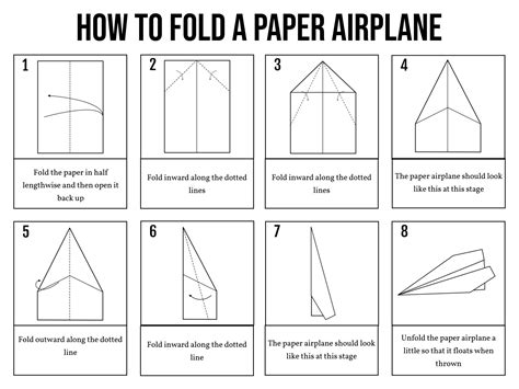Beginner Free Printable Paper Airplane Templates - Fillable Form 2025