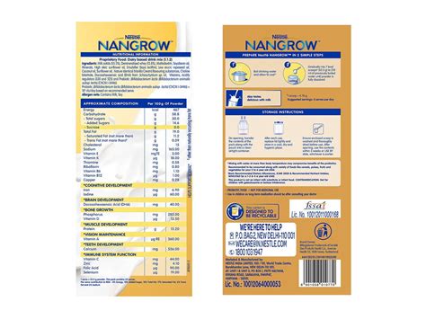 Nestlé NANGROW™, Nutritious Milk drink for 2-6 Years, 800g | FamilyNes