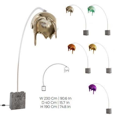 Floor lamp Candy Curve 3D model | CGTrader