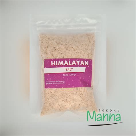 Jual Garam Himalaya, Himalayan salt 250gr (Halus) | Shopee Indonesia