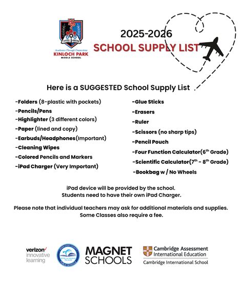 Athletics Schedule – Kinloch Park Middle School