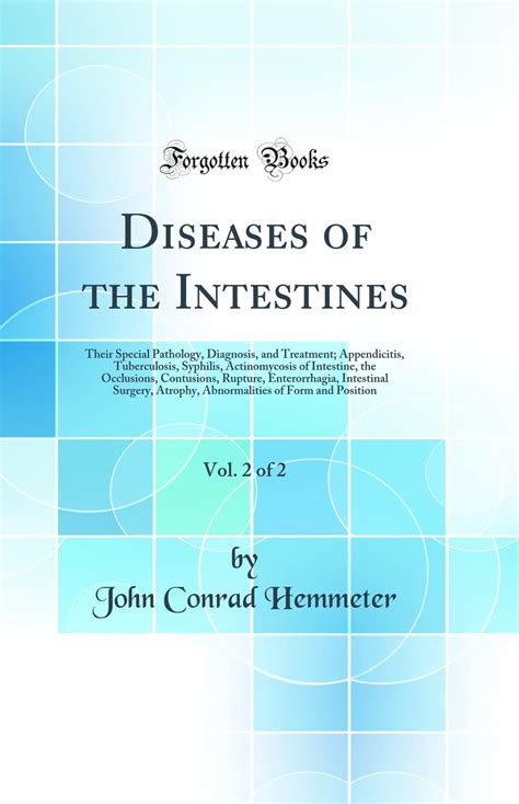 Buy Diseases of the Intestines, Vol. 2 of 2: Their Special Pathology ...