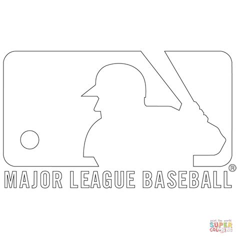 MLB Coloring Pages 的图像结果