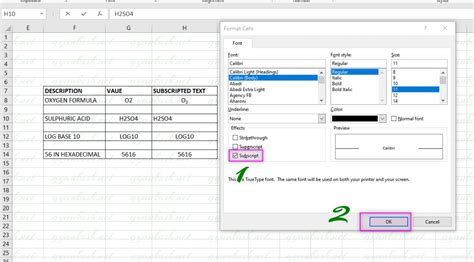 Image result for Keyboard Shortcut for Subscript