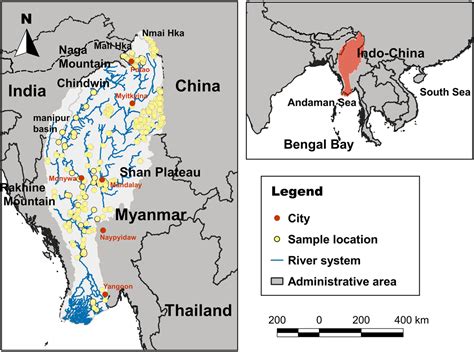 Irrawaddy River On World Map
