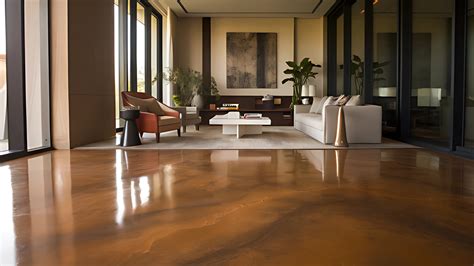 Residential Stained Concrete Floors: A Step-by-Step Guide - A House in ...