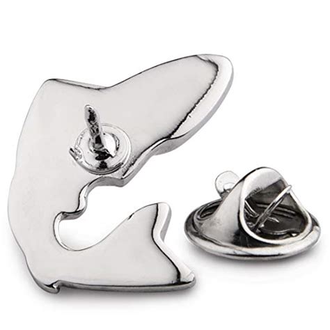 Buy Peluche The Pisces Silver Lapel Pin at Amazon.in
