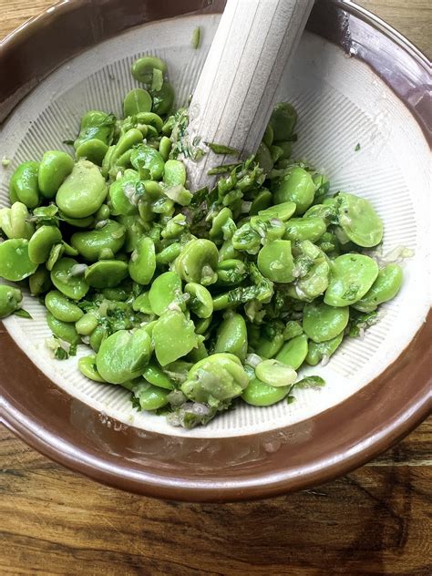 Fresh Fava Bean Dip with Roasted Garlic, Herbs & Feta - Rana's Recipe