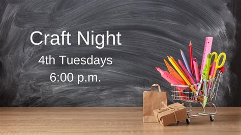 Craft Night, Heyworth Public Library, 25 February 2025 | AllEvents