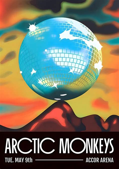 Arctic Monkeys Posters | The Car Album & 2023 Tour Posters
