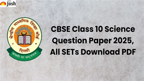 CBSE Class 10 Maths Previous Year Question Papers: Download Last 5 Year ...