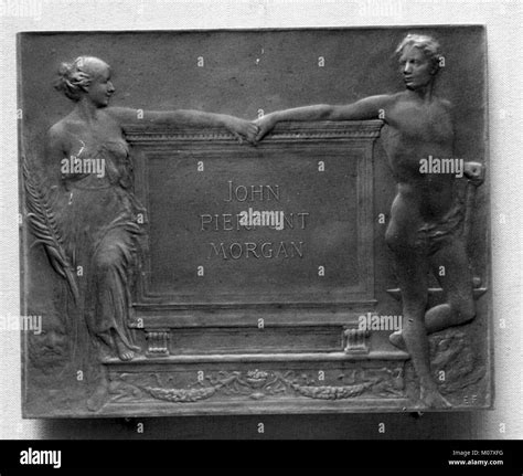 A portrait of John Pierpont Morgan, highlighting his role as an ...