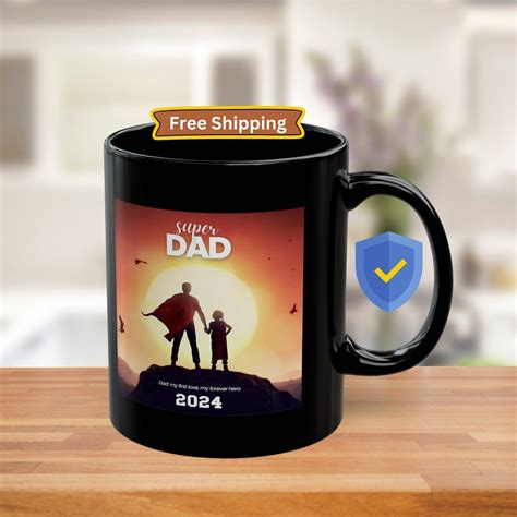 Super Dad Mug, Father’s Day Mug, Best Father’s Day Gift, Happy Father’s ...