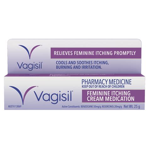 Vagisil Feminine Itching Cream Medication 25G - Chester and Jake's Pharmacy
