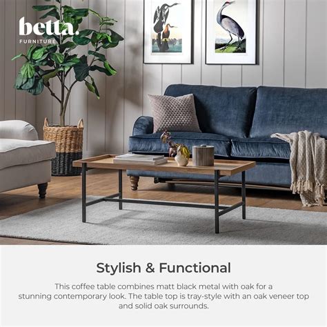 Buy Betta Furniture Coffee Table - Contemporary Style Wooden Coffee ...