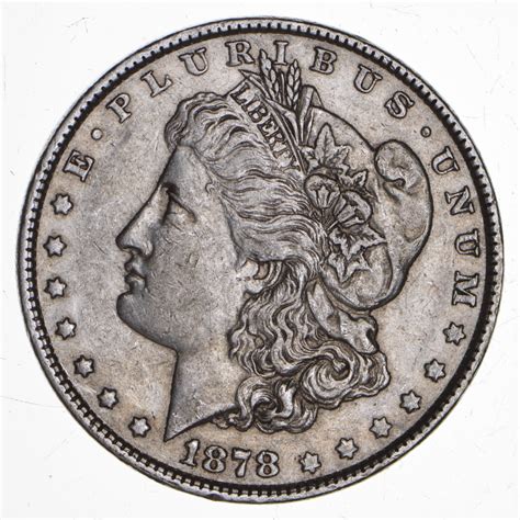 RARE - 1878 Morgan Silver Dollar - Very TOUGH - High Redbook | Property ...